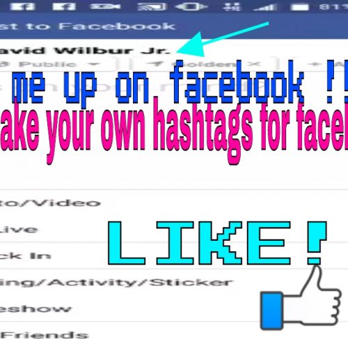 How to Create your own Hashtag on Facebook