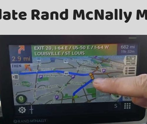How to Manually Update Rand McNally Maps?